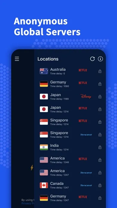 Captures d'écran de Aero VPN-Super Unlimited Proxy