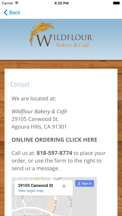 Wildflour Bakery & Cafe Screenshots