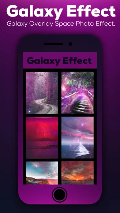 Galaxy Effect Overlay Photo Screenshots
