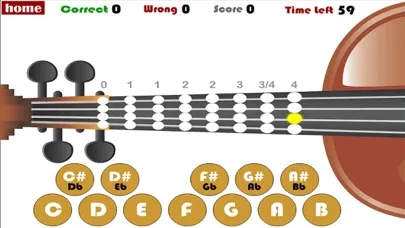 Orchestral Strings Training Tool (Violin, Viola, Cello, Double Bass) スクリーンショット