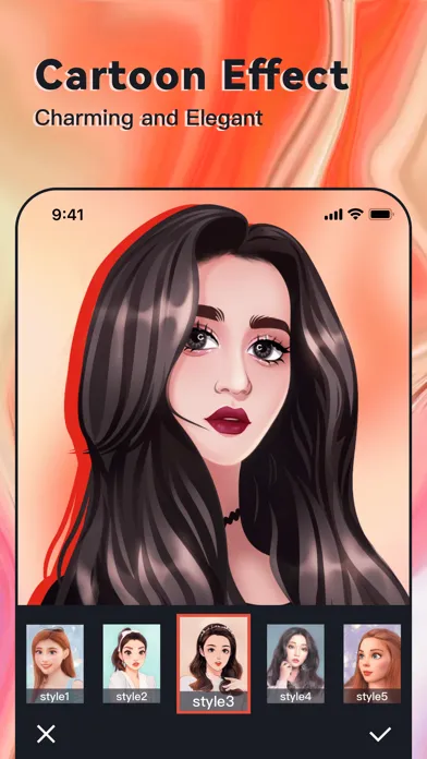 Скриншоты So Video-Anime Face&Hairstyle