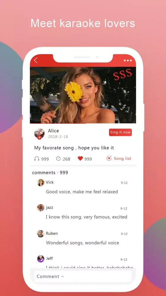 Capturas de pantalla de MuSing: Music & Video singing