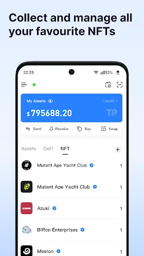 TokenPocket Wallet Crypto DeFi Screenshots