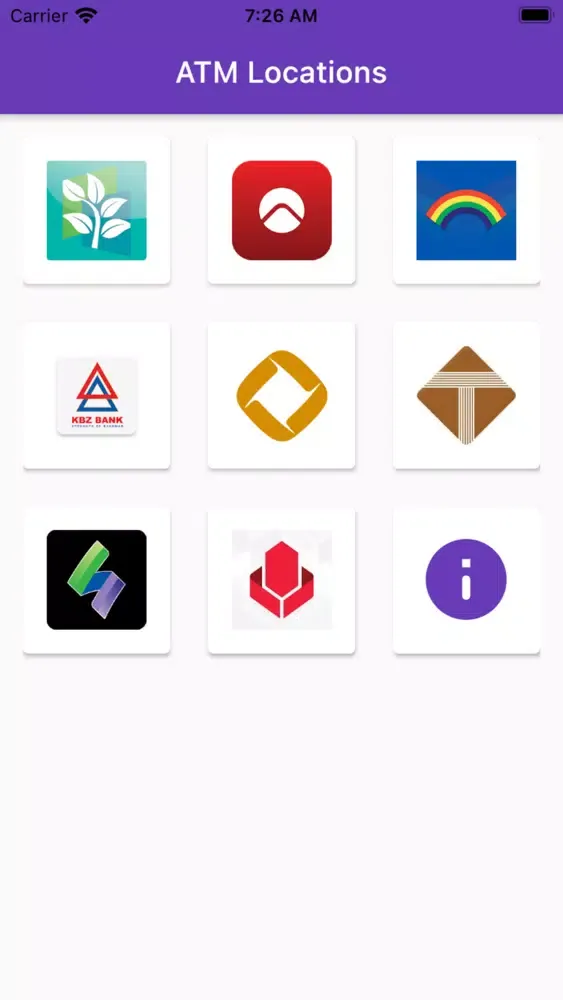 ATM Locations (Myanmar)應用截圖