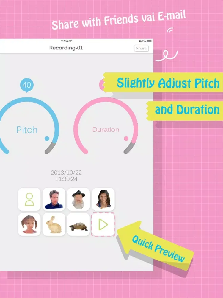 Voice Changer: Ultra Funny Prank iPad 应用截图