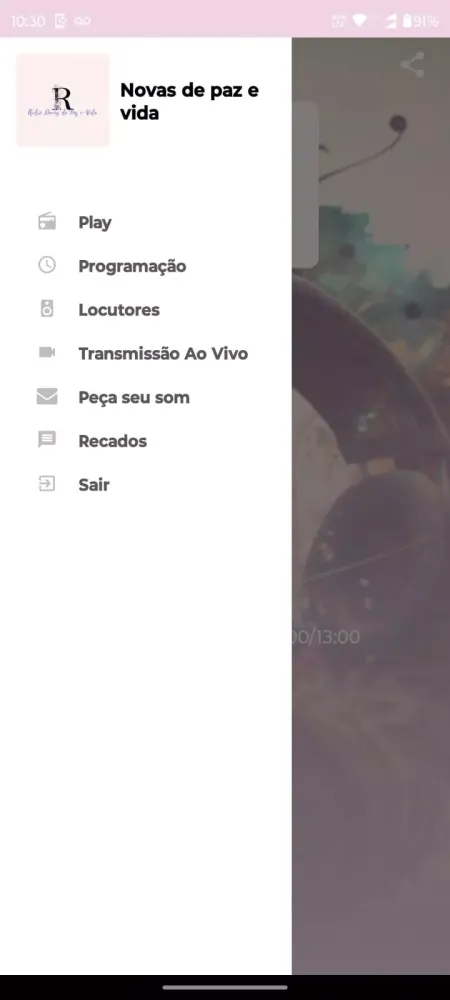Rádio Novas de Paz e Vida Screenshots