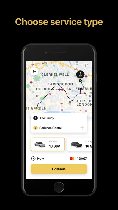 VIP Ride UK: Lux London Taxi Screenshots