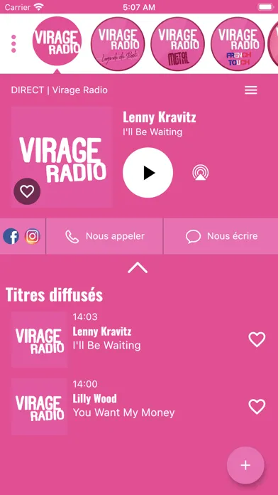 Скриншоты Virage Radio