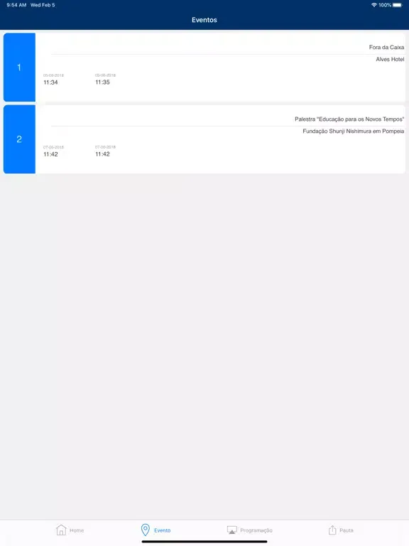 ภาพหน้าจอของ Visão de Mercado iPad 