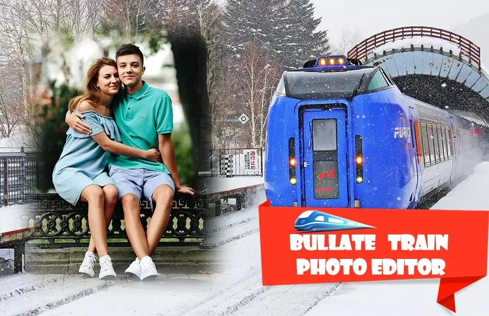 Modi Ki Bullet Train Photo Editor Screenshots