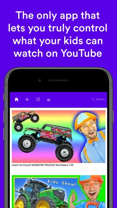 تصاویر Safe Vision Kids for YouTube