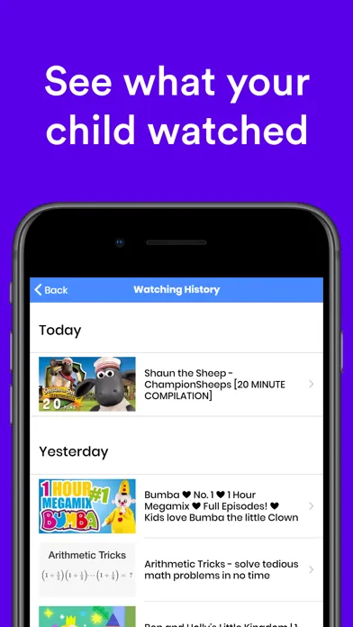 تصاویر Safe Vision Kids for YouTube