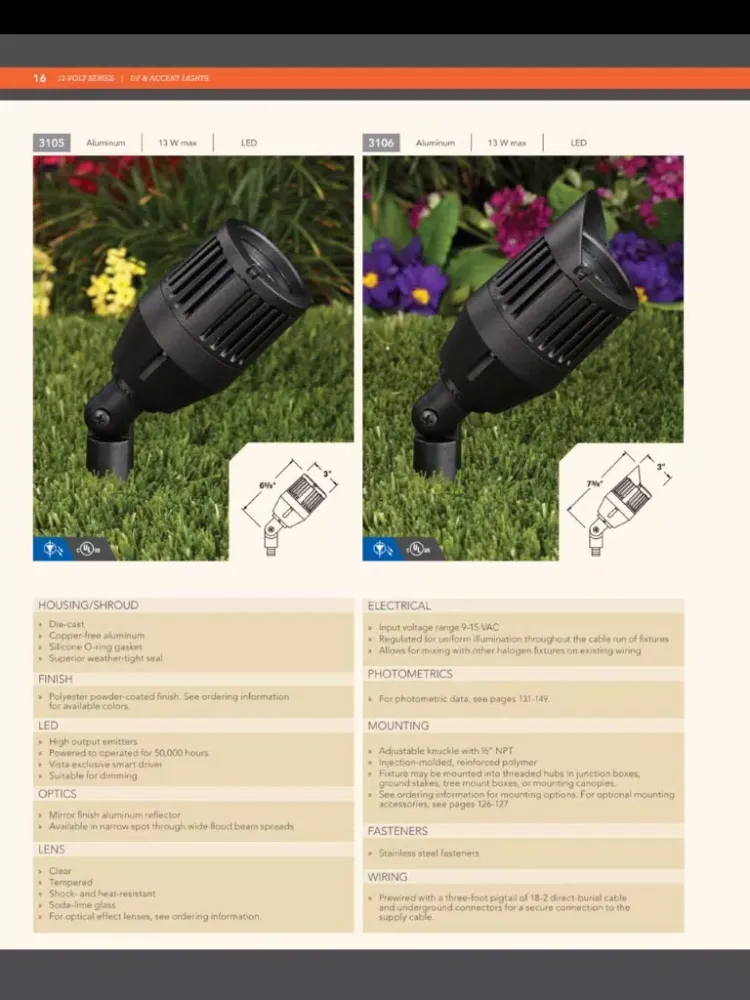 Capturas de pantalla de Vista Professional Landscape Lighting Catalog iPad 
