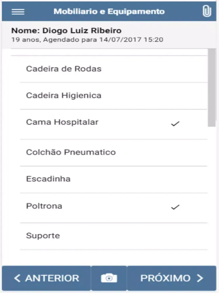 Capturas de pantalla de SOULMV Atenção Domiciliar iPad 
