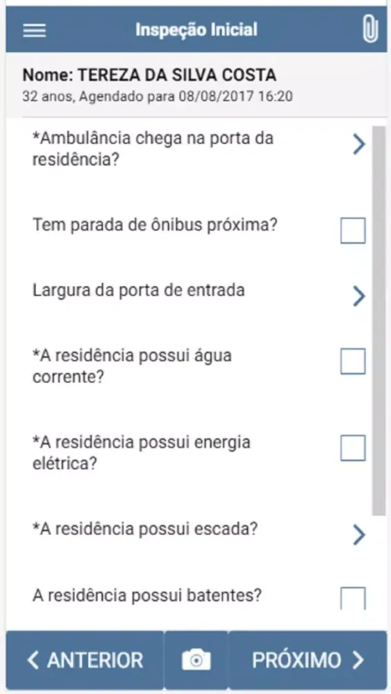 Capturas de pantalla de SOULMV Atenção Domiciliar