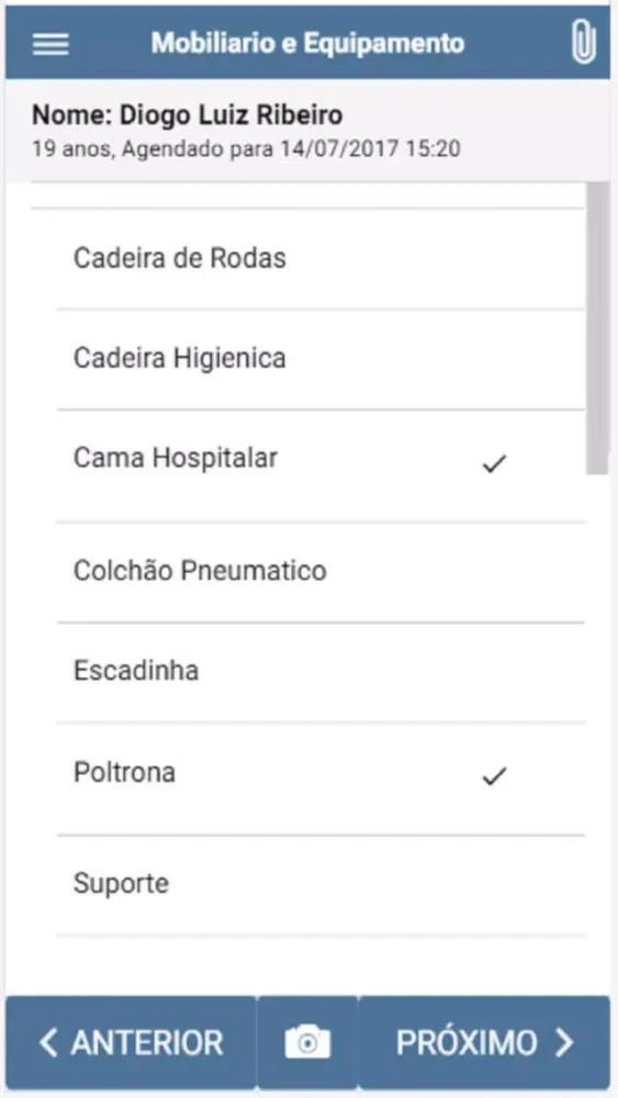 Capturas de pantalla de SOULMV Atenção Domiciliar