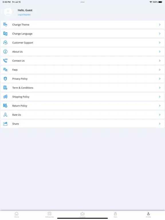 VitalHub iPad  স্ক্রিনশট