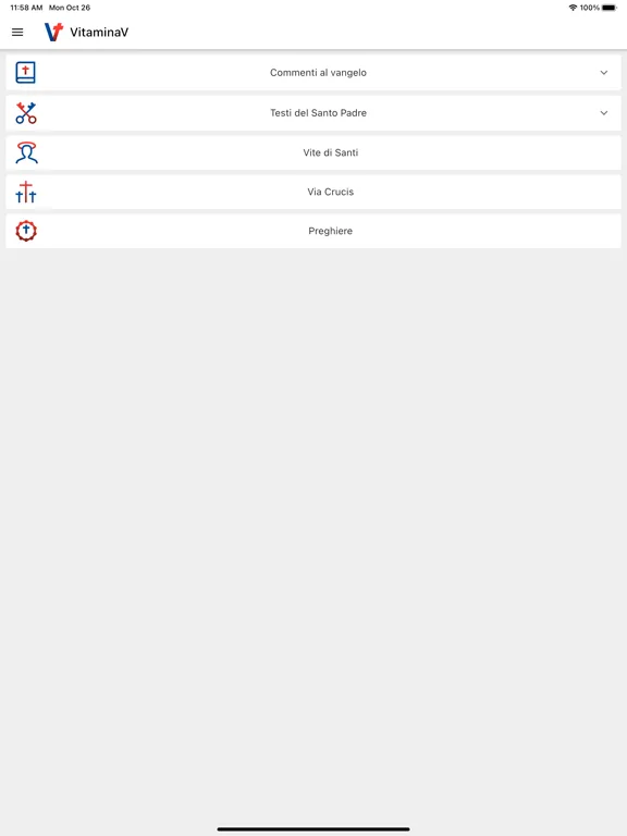 VitaminaV iPad 应用截图