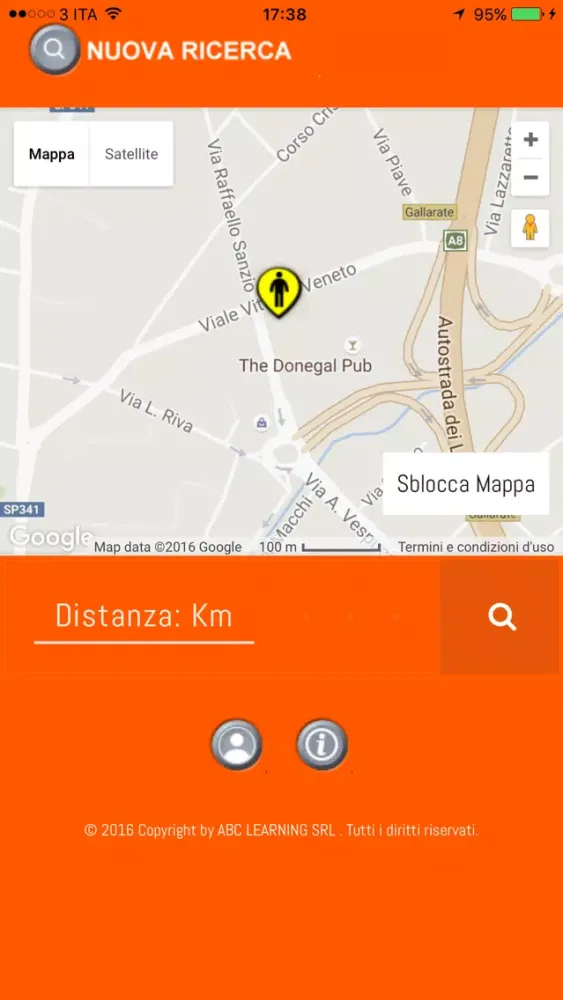 Tangkapan layar Menu Pranzo