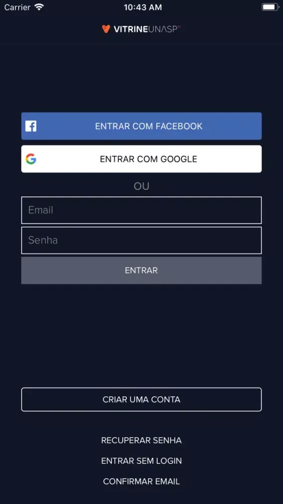 Capturas de pantalla de Vitrine UNASPec