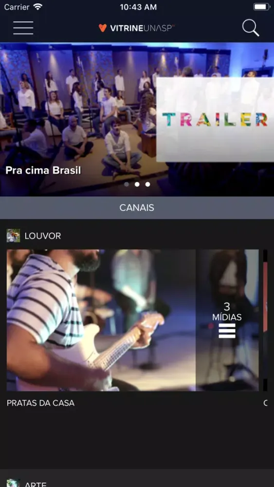 Capturas de pantalla de Vitrine UNASPec