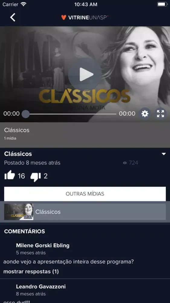 Capturas de pantalla de Vitrine UNASPec