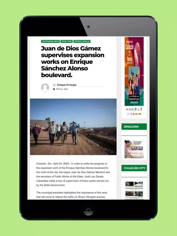 VIVA LA NOTICIA SINALOA iPad  Screenshots