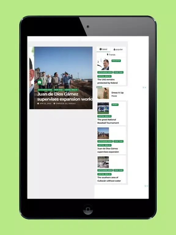 VIVA LA NOTICIA SINALOA iPad  Screenshots