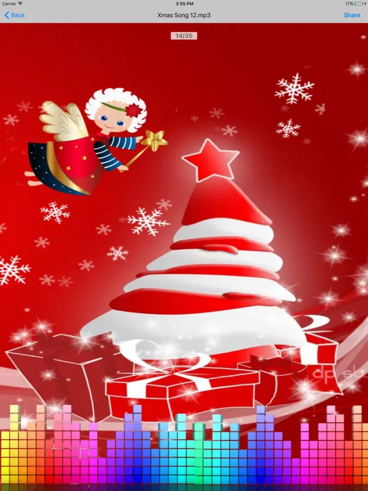 Christmas Songs Collections & Xmas Countdown Timer iPad  Ekran Görüntüleri