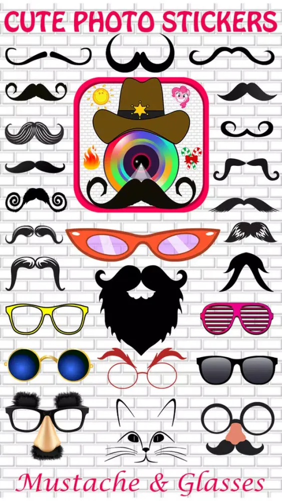 Скриншоты Cute Photo Sticker Creator - Selfie Picture Booth with Cool Stickers & Collage Frames Editor