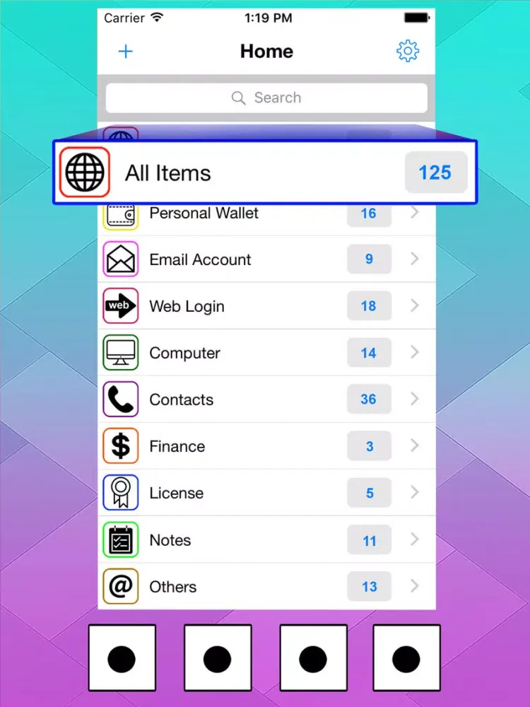 Password Manager Security & Lock Passcode Privacy iPad  سکرین شاٹس