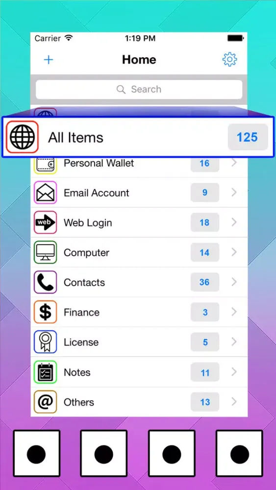 Password Manager Security & Lock Passcode Privacy سکرین شاٹس