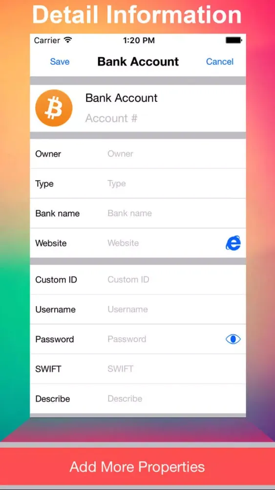 Password Manager Security & Lock Passcode Privacy سکرین شاٹس