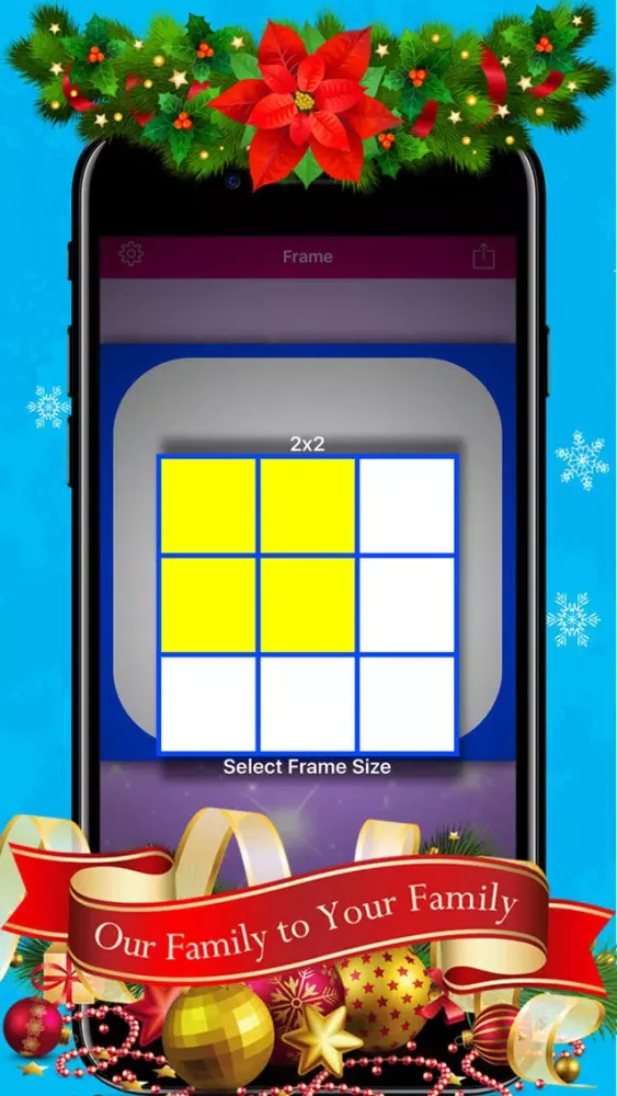 Tangkapan layar Merry Xmas Frames & Christmas Photo Stickers Booth