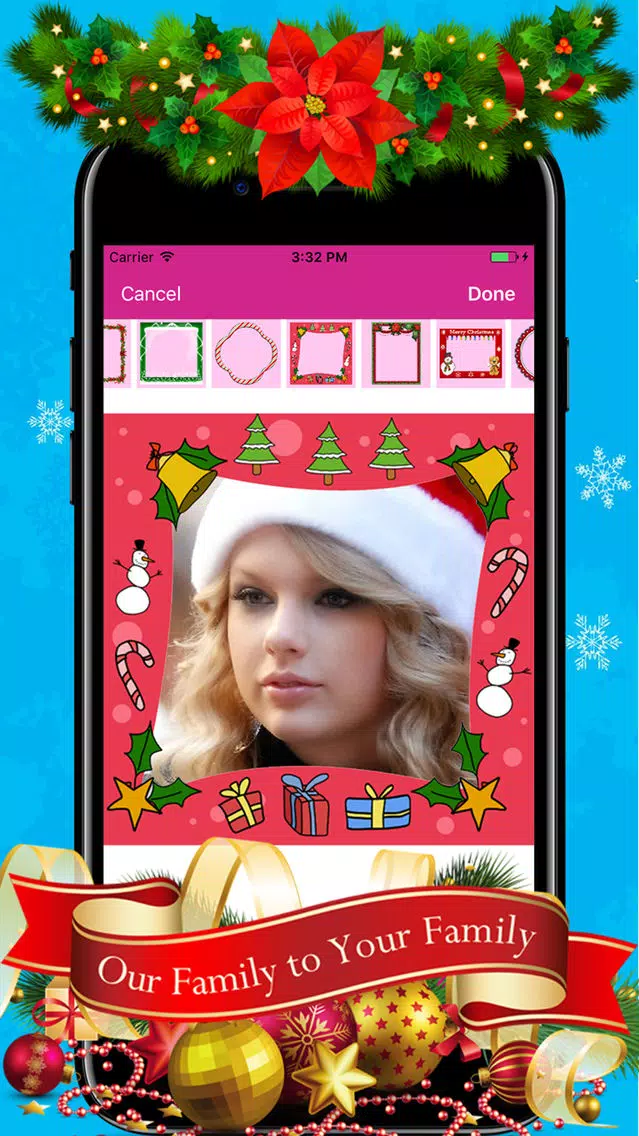 Merry Xmas Frames & Christmas Photo Stickers Booth Screenshots