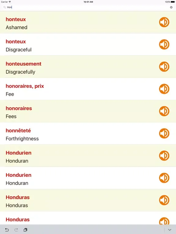 تصاویر Français Anglais Dictionnaire Gratuit Pour IPad iPad 