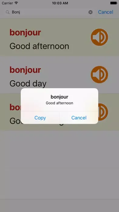 تصاویر Français Anglais Dictionnaire Gratuit Pour IPad