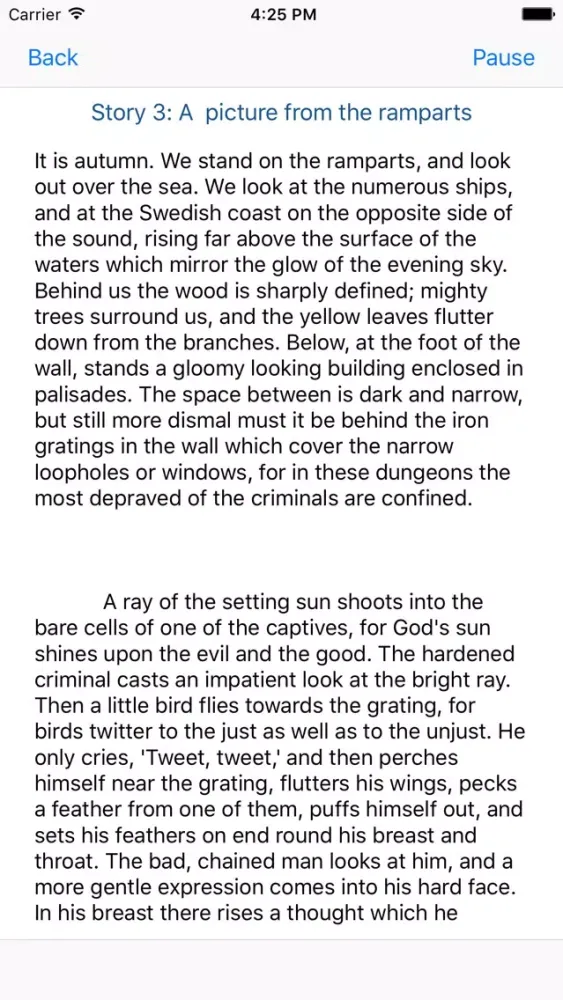 Captures d'écran de 155 Audio Andersen's Fairy Tales In English