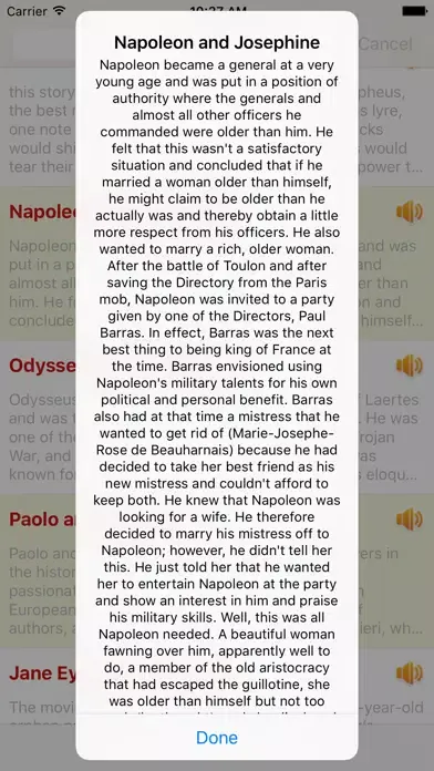 Audio Love Story Classic Romantic Offline Screenshots