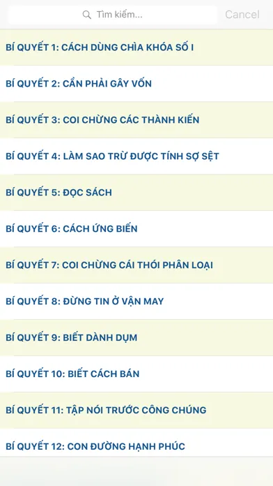 Sách làm giàu - Bí quyết làm giàu - Dạy làm giàu Screenshots