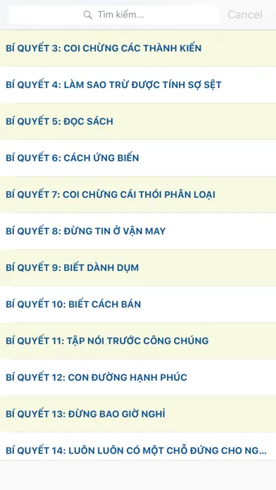 Sách làm giàu - Bí quyết làm giàu - Dạy làm giàu Screenshots