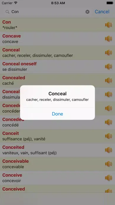 English French Dictionary Offline Free應用截圖