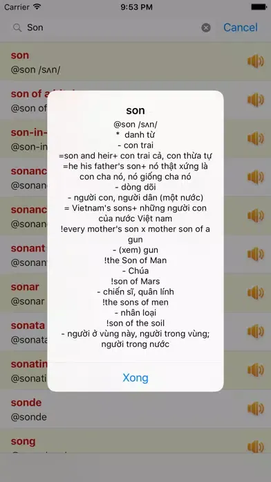 تصاویر Từ Điển Anh Việt Offline - English Vietnamese