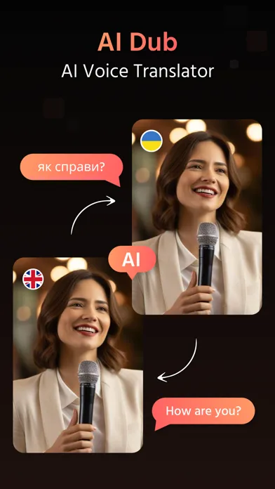 Скриншоты AI Dub: Ai Voice Translator