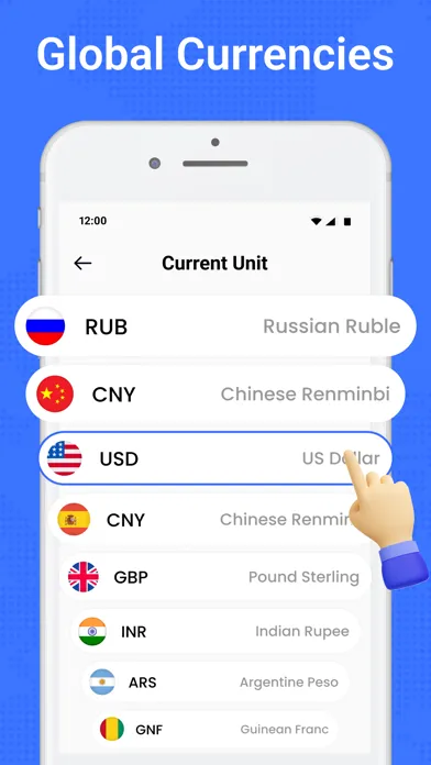 Currency Converter Money Rates سکرین شاٹس