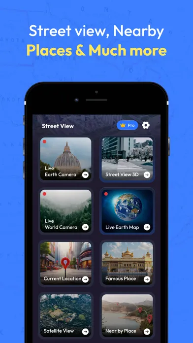 Captures d'écran de Street View Map- Live Earth 3D