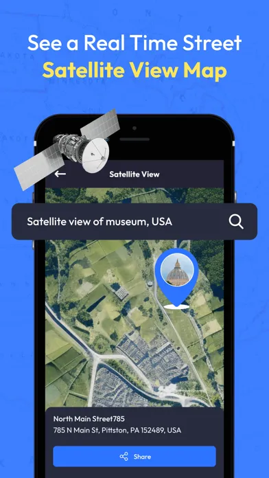 Captures d'écran de Street View Map- Live Earth 3D
