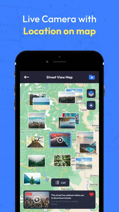 Captures d'écran de Street View Map- Live Earth 3D