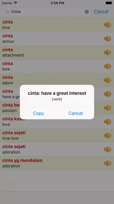 Скриншоты Kamus Bahasa Indonesia Inggris Offline