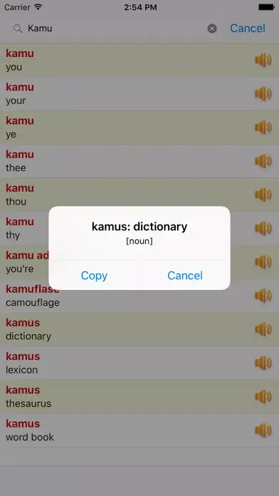 Скриншоты Kamus Bahasa Indonesia Inggris Offline